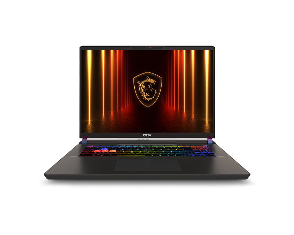 MSI VECTOR 17 HX AI A2XWHG-206IN INTEL CORE ULTRA 9 285HX, 32GB DDR5-6400, 2TB NVME SSD), NVIDIA GEFORCE RTX 5070 TI LAPTOP GPU,12GB GDDR7, 17? QHD+(2560 X 1600),24-ZONE RGB GAMING KEYBOARD WITH COPILOT KEY, WINDOWS 11 HOME, 2-YEAR WARRANTY.