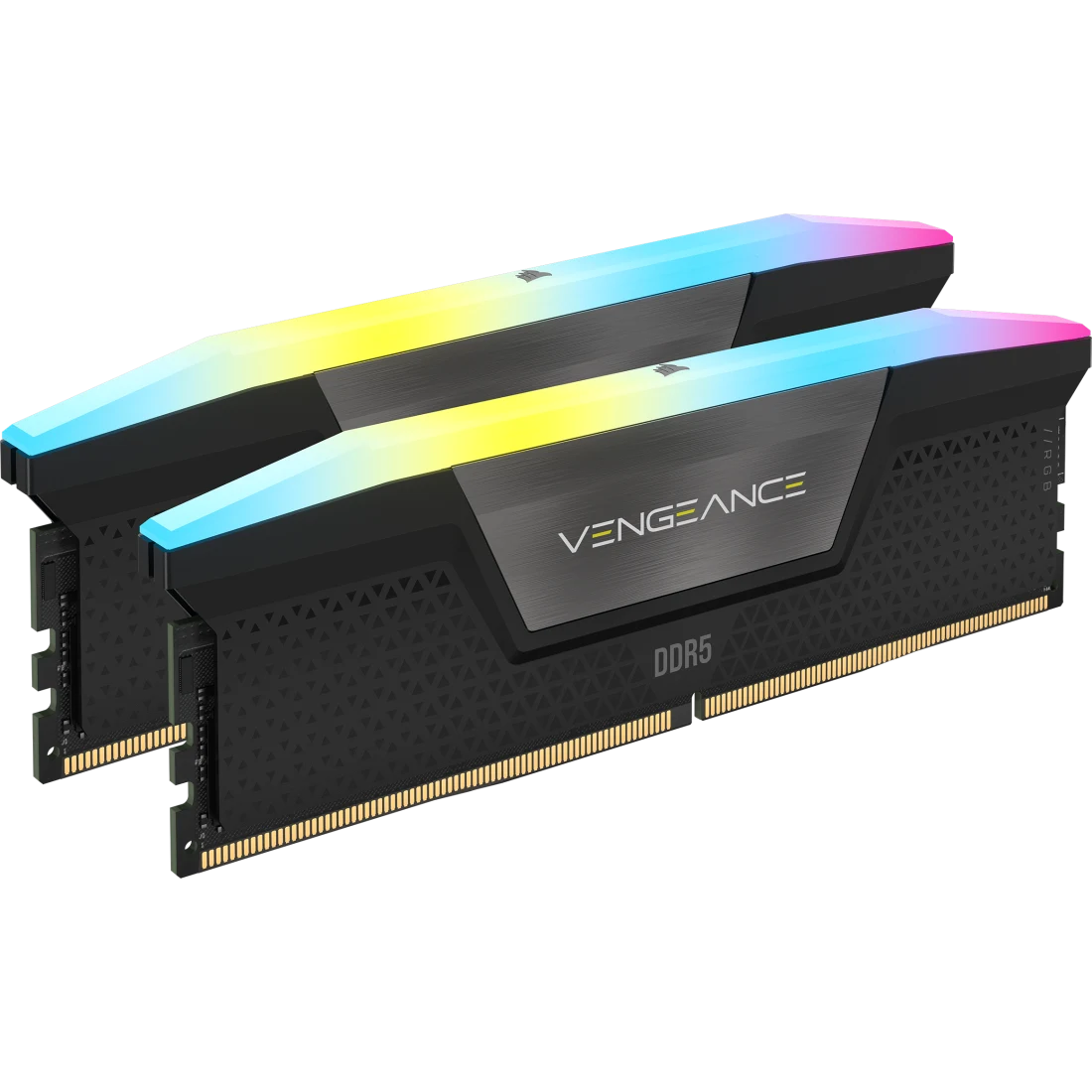 CORSAIR VENGEANCE RGB DDR5 RAM 64GB (2X32GB) 6400MHZ CL32 CMH64GX5M2B6400C32