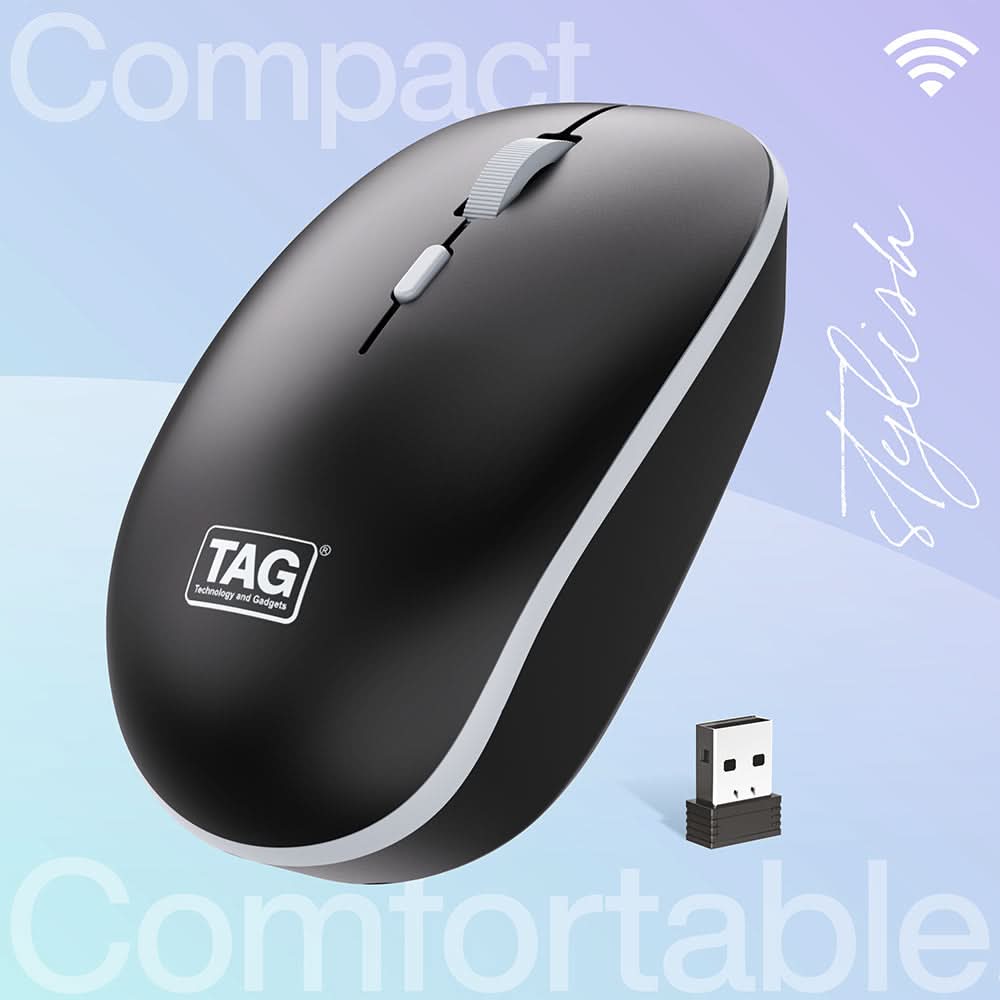 TAG WM500 Precise Optical Tracking Wireless Mouse