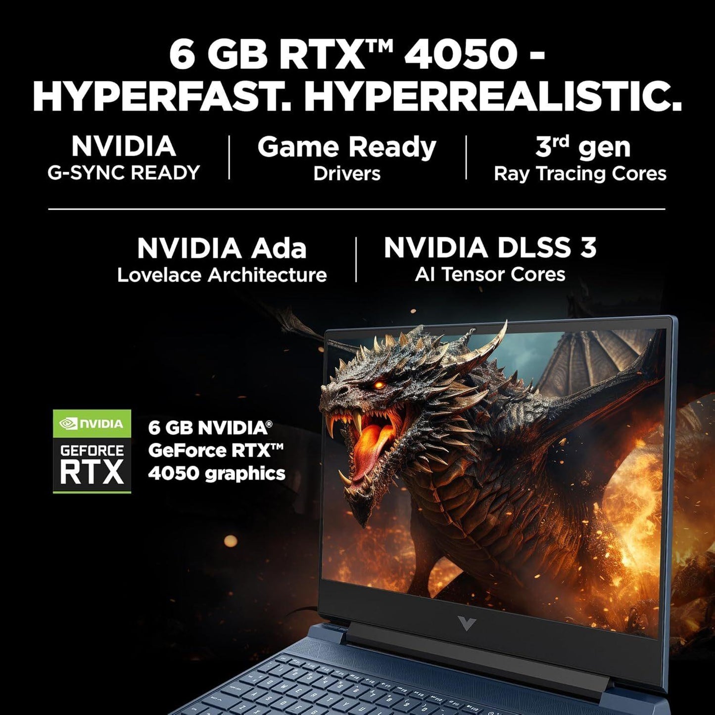 HP VICTUS 15 15-FB3036AX GAMING LAPTOP (AMD RYZEN 7 8645HS/16 GB/512 GB SSD/8GB-GEFORCE/WINDOWS 11 HOME/MSOFFICE/FULL HD)