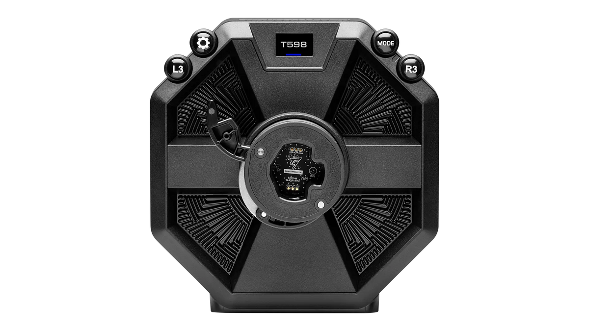 Thrustmaster T598 Servo Base, Direct Axial Drive, 5 Nm Force Feedback, 100% Overshoot, Race Dash Screen, PC PS4 PS5