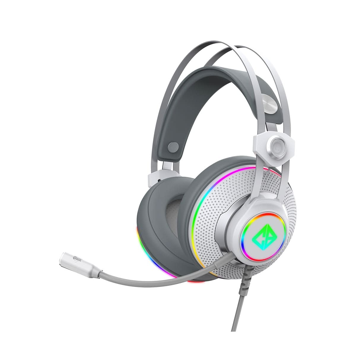 Cosmic Byte Proteus X 7.1.4 Surround Wired Gaming Headset White