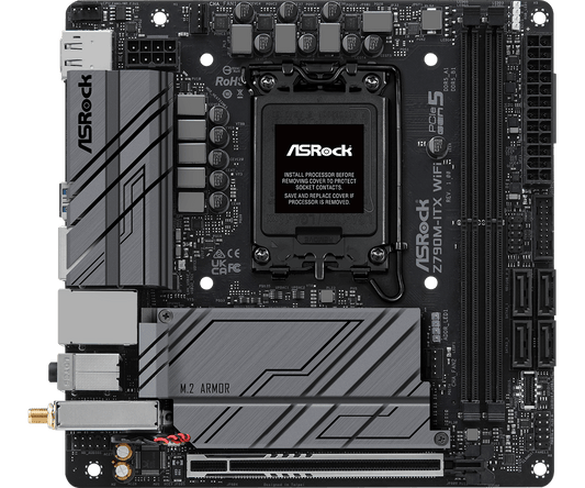 ASROCK Z790M-ITX WIFI DDR5 MOTHERBOARD