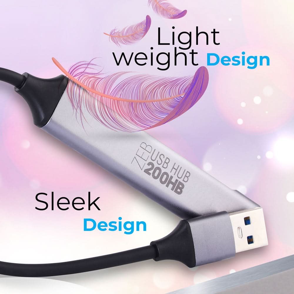 USB HUB ZEBRONICS 200HB