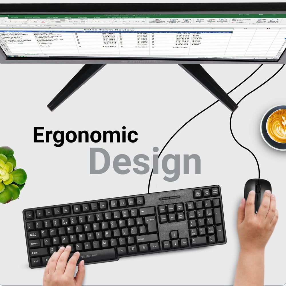 ZEBRONICS SET JUDWA 850 KEYBOARD
