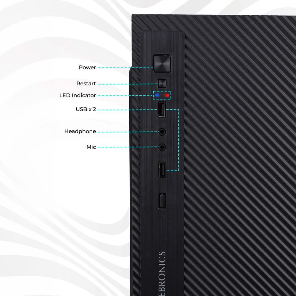 Zebronics Cabinet LEO