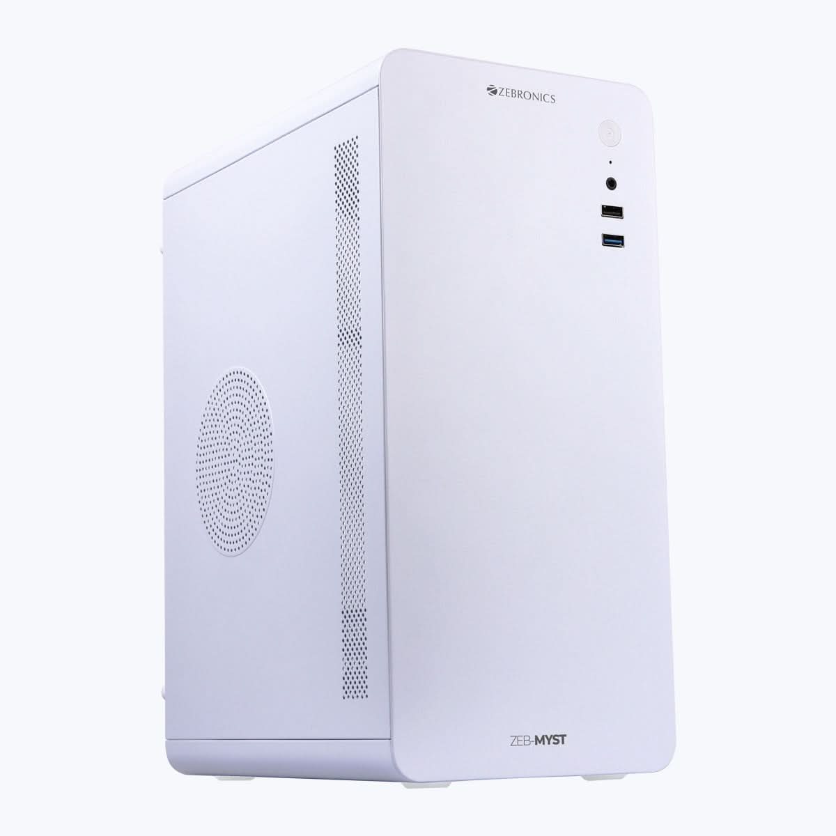 Zebronics Cabinet MYST WHITE