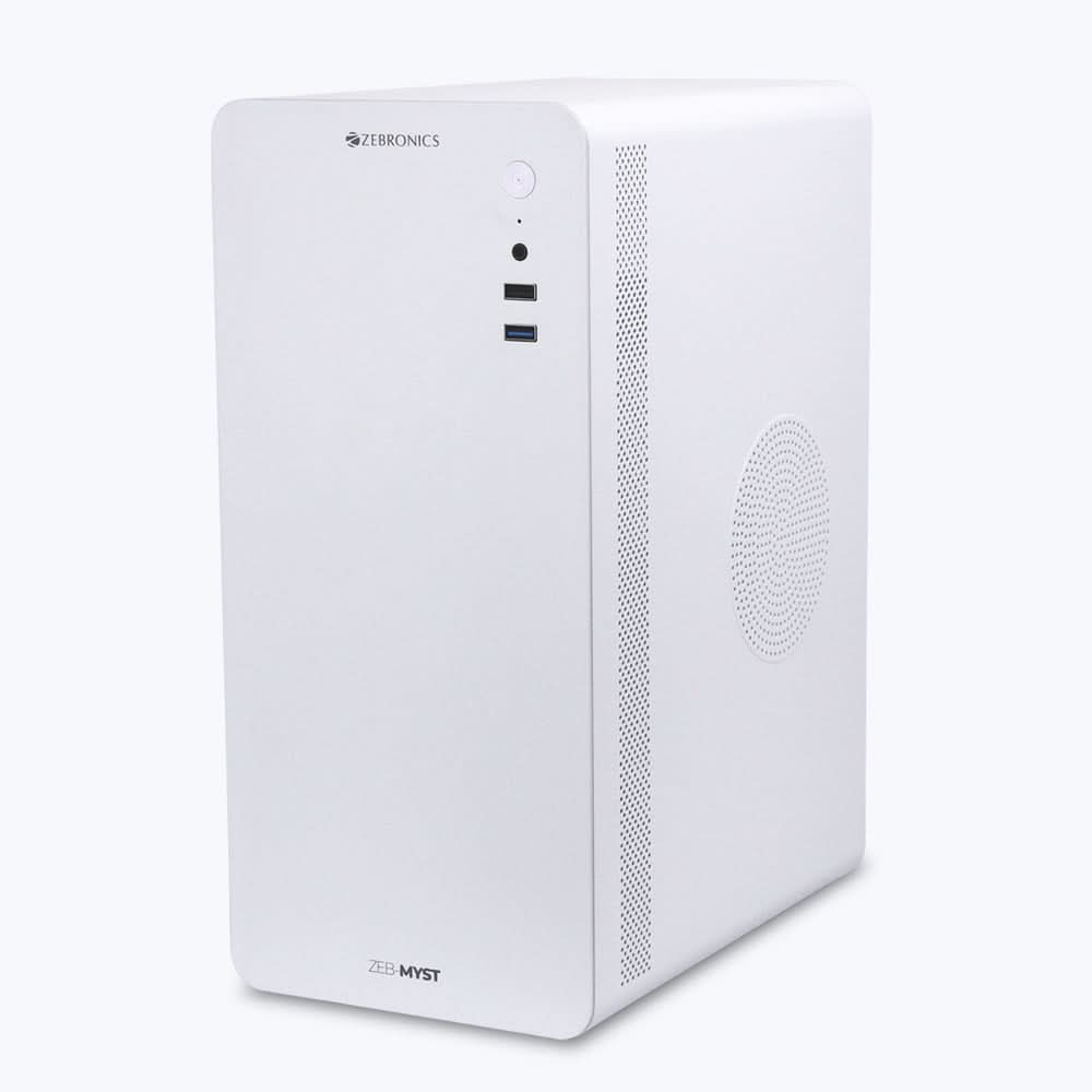 Zebronics Cabinet MYST WHITE