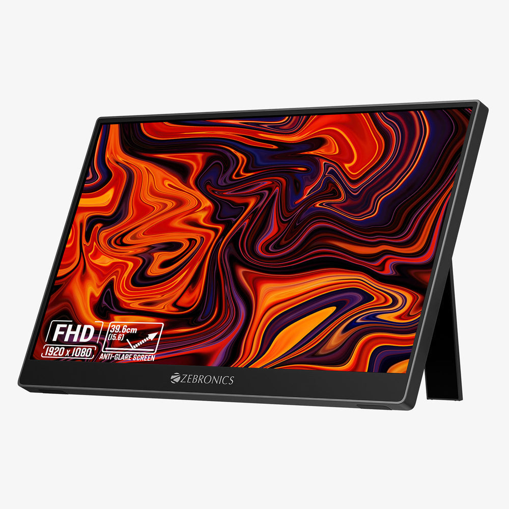 ZEBRONICS Pixigo A16S, 15.6 inch Portable Monitor