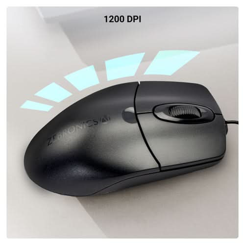 ZEBRONICS Scoot Wired Mouse