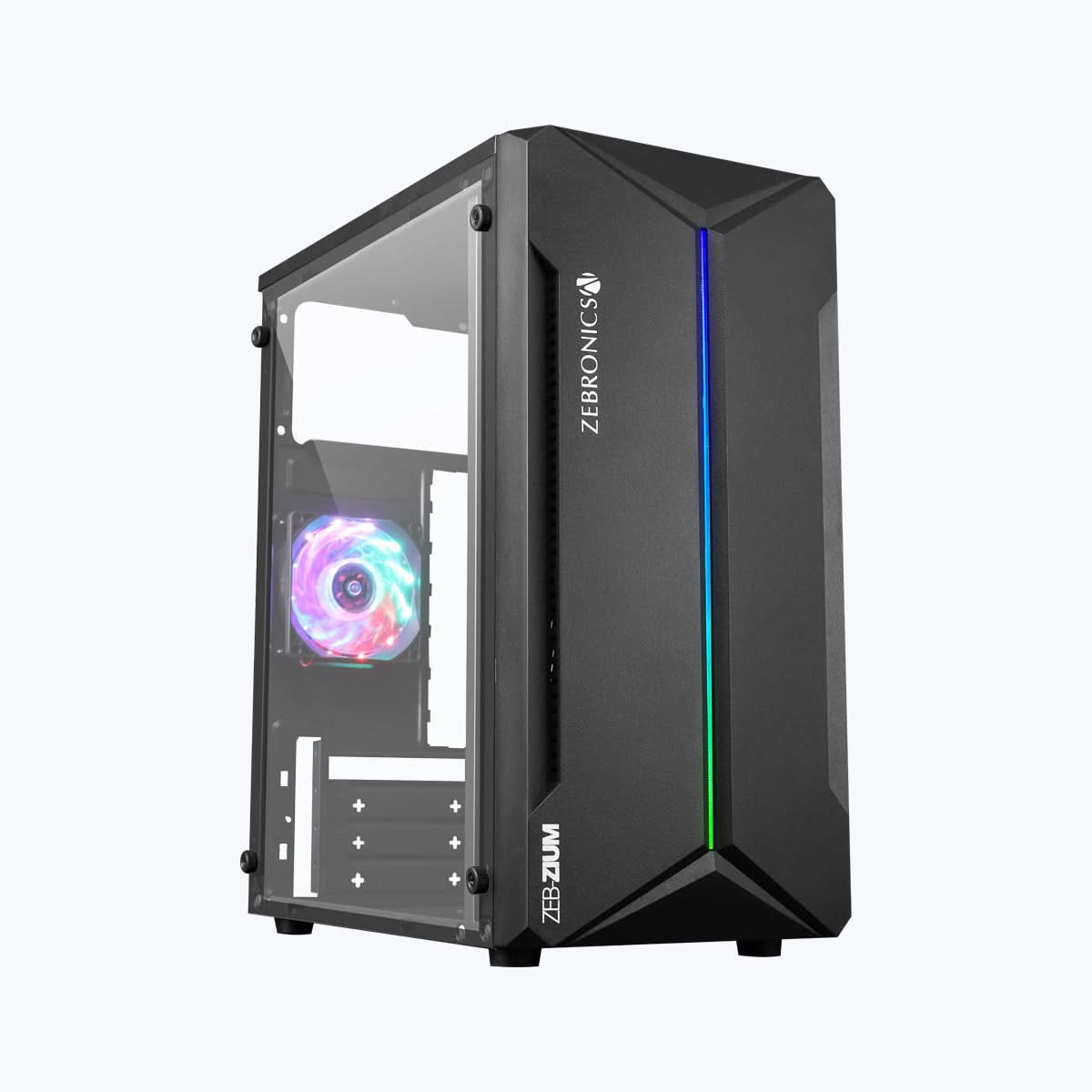 ZEBRONICS ZIUM Mid-Tower Gaming Cabinet