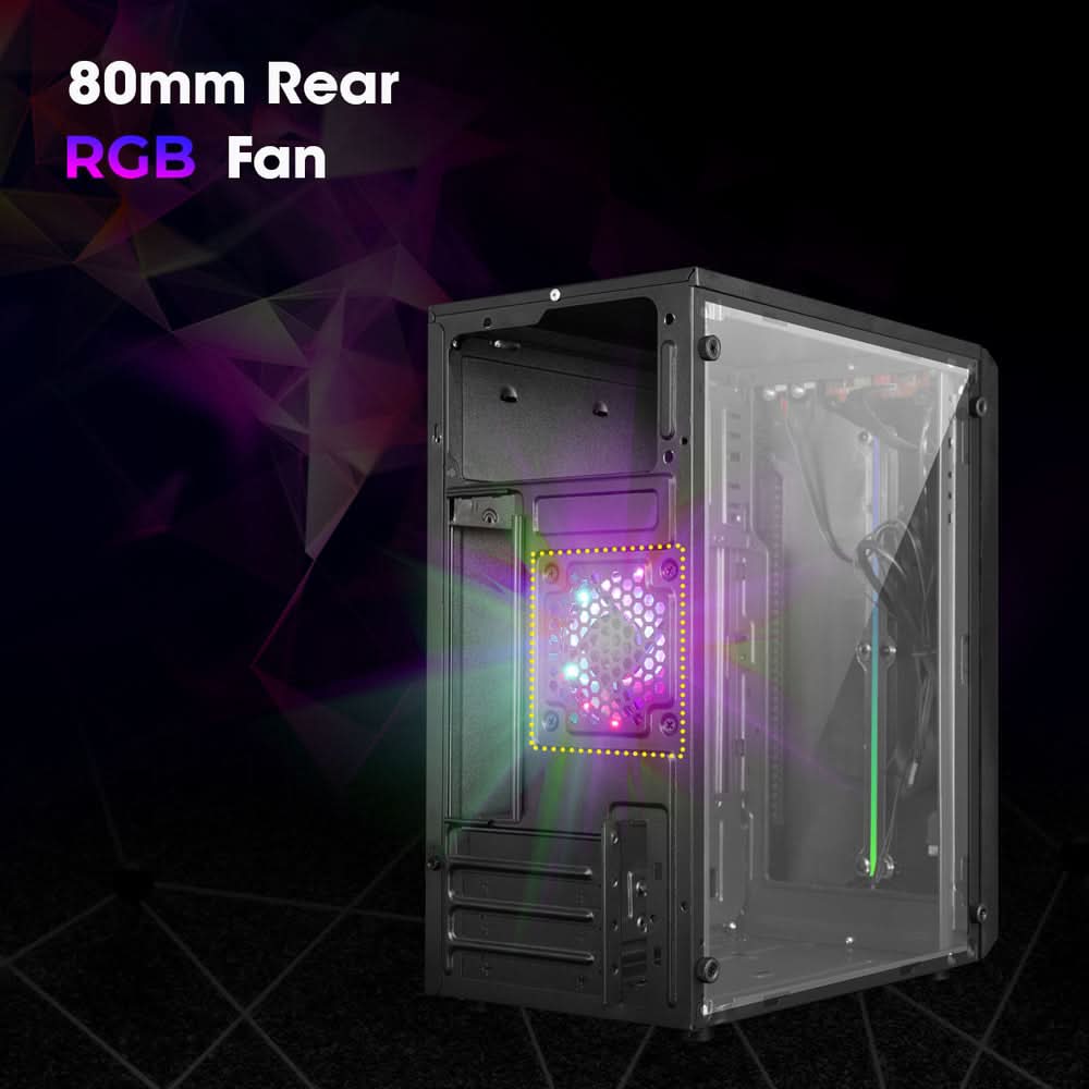 ZEBRONICS ZIUM Mid-Tower Gaming Cabinet