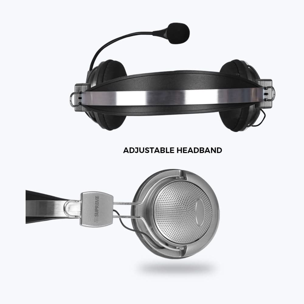 ZEBRONICS ZEB SUPREME USB WITH MIC WIRED HEADSET