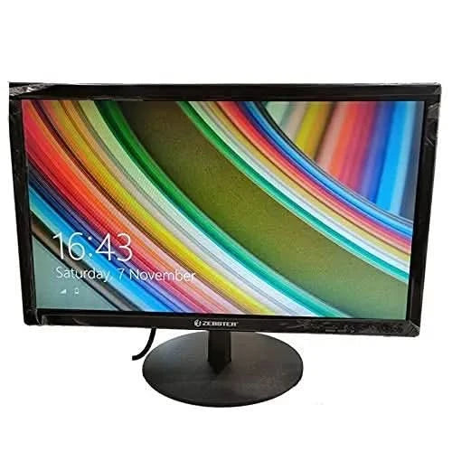 Zebster E19HD 19 Inch LED Monitor, HD Display, HDMI, Black
