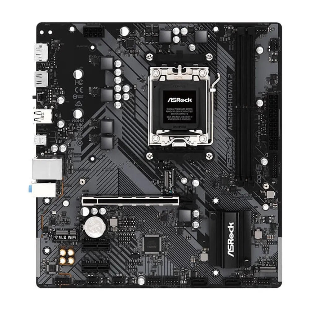 ASROCK A620M-HDV/M.2 DDR5 MOTHERBOARD