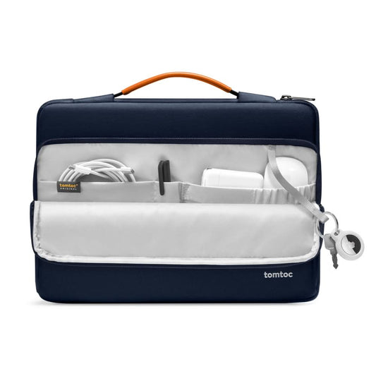 TOMTOC DEFENDER-A14 LAPTOP BRIEFCASE 14 INCH-NAVY BLUE