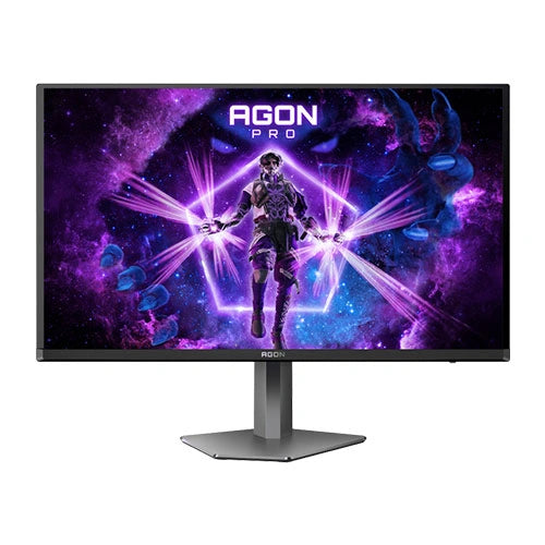 AOC Agon 27, QD -OLED, 280 Hz, 0.03 MS, HDMI 2.0 x 2, DP 1.4 x 2, USB-3.2 x1, Speaker 5Wx 2, HAS, Flicker Free / Multi Task ( PIP/PBP ) / Low IN out leg.