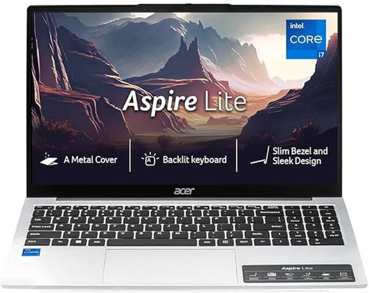 ACER ASPIRE LITE INTEL CORE I7 13TH GEN 13620H - (16 GB/512 GB SSD/WINDOWS 11 HOME) AL15-52H THIN AND LIGHT LAPTOP UN.347SI.00U