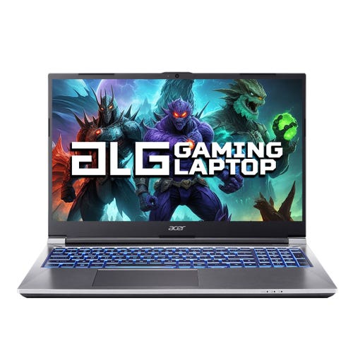 ACER ALG GAMING LAPTOP 13TH GEN INTEL CORE I7 PROCESSOR (16GB DDR4/512GB SSD/6GB RTX3050 GRAPHICS/144HZ/WIN11HOME/WIFI 6) AL15G-53, 39.62CM (15.6 INCH) FHD DISPLAY, PREMIUM METAL BODY, STEEL GRAY, 1.99KG UN.34LSI.002