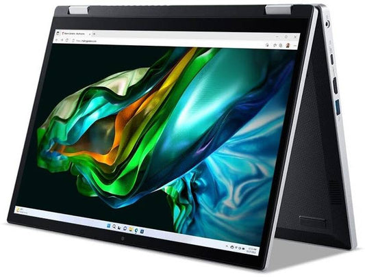 ACER INTEL CORE I3 N305- (8 GB/512 GB SSD/WINDOWS 11 HOME) A3SP14-31PT 2 IN 1 LAPTOP (14 INCH, PURE SILVER) UN.KENSI.003