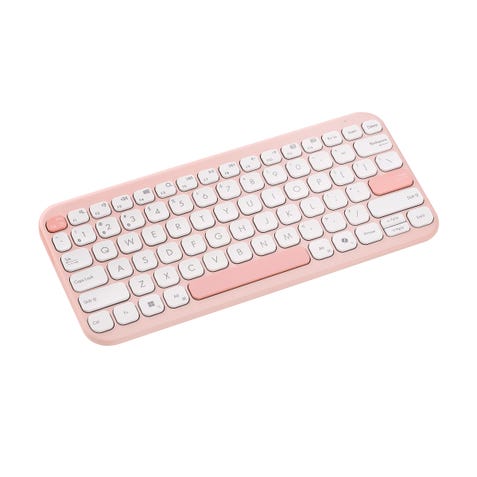 ASUS Marshmallow Wireless Keyboard KW100-RC-CP with Copilot Key