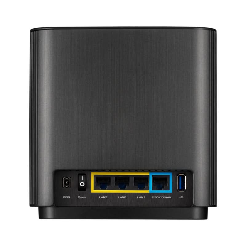 ASUS ZenWiFi AX XT8 AX6600 Tri-Band WiFi 6 Whole Home Mesh System, 6600Mbps, 2.5G WAN, USB 3.0