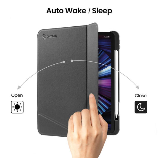 TOMTOC INSPIRE-B50 IPAD TRI-MODE CASE 13 INCH-BLACK