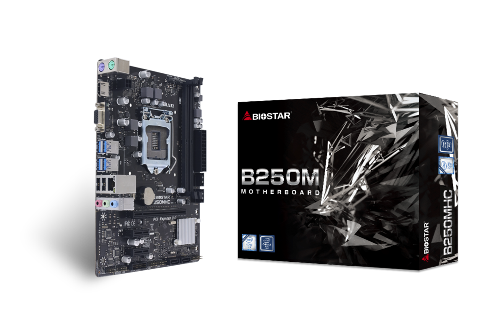 BIOSTAR B250MHC MOTHERBOARD