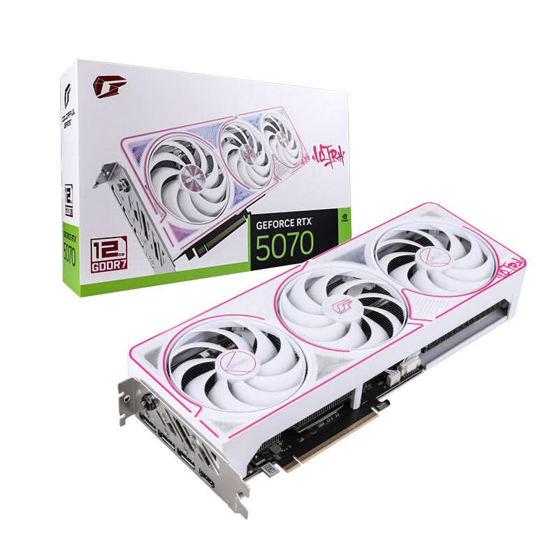 COLORFUL IGAME RTX 5070 ULTRA W OC 12GB-V GRAPHICS CARD