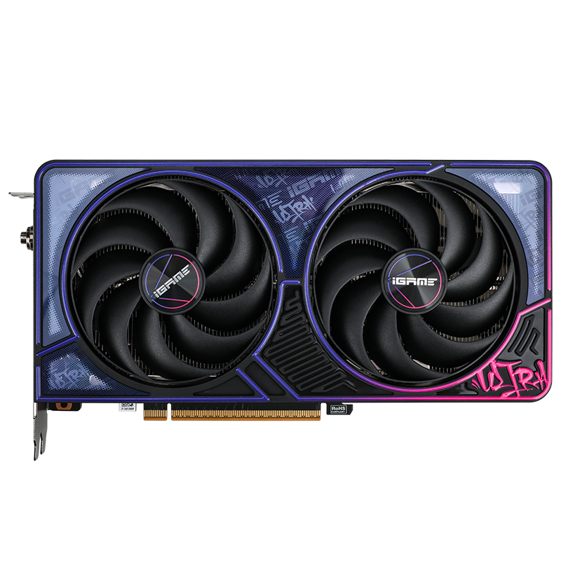 Colorful GeForce RTX 5060 Ti Ultra DUO OC 8GB GDDR7 Graphics Card, Black