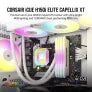 CORSAIR ICUE H150I 360MM ELITE CAPELLIX XT AIO LIQUID COOLER WHITE