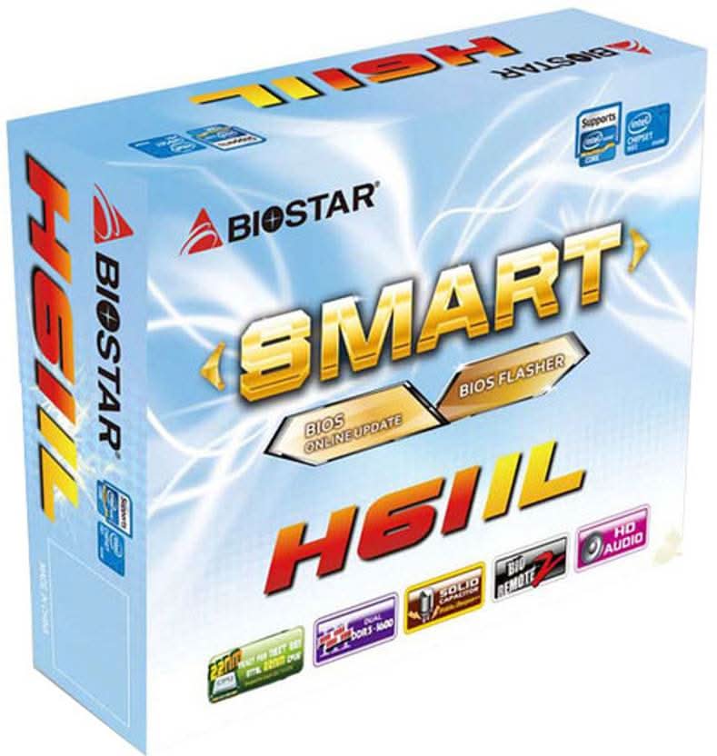 BIOSTAR H61IL LGA 1155 SOCKET MINI-ITX INTEL H61 CHIPSET DDR3 MOTHERBOARD