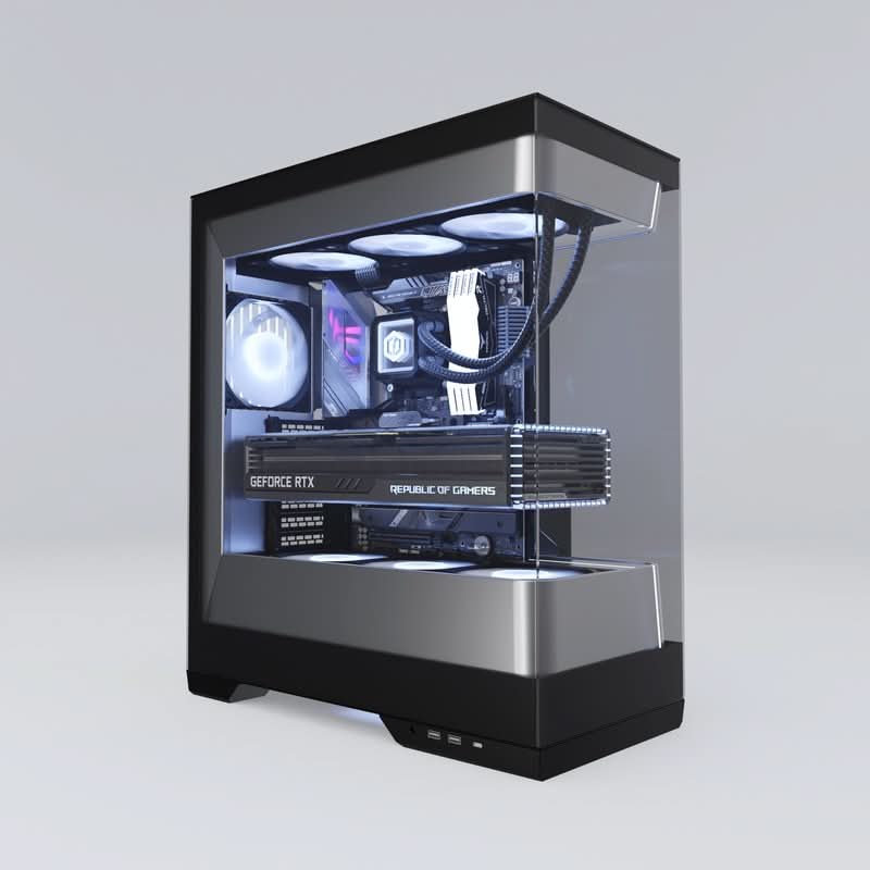 Cyber Power PC Prime 950 High-Performance PC, AMD Ryzen 9 9950X-3D, 32GB DDR5 RAM, 2TB NVMe M.2 SSD, Gigabyte GeForce RTX 5090 GAMING OC 32GB GDDR7, WIN 11 HOME
