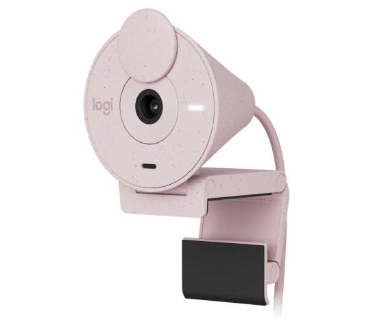 Logitech Brio 300 1080p Webcam Rose