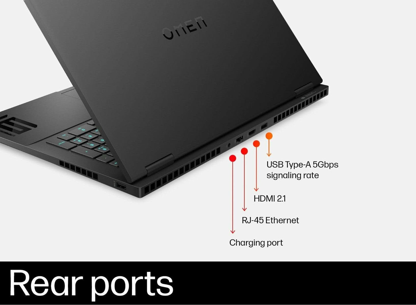 HP OMEN GAMING,13TH GEN INTEL CORE I7-13700HX, 8GB RTX 4070,16GB DDR5, 1TB SSD,16.1-INCH (40.9 CM), FHD, IPS, GAMING LAPTOP 165HZ, RGB BACKLIT KB, B&O (WIN 11, OFFICE 21, BLACK, 2.35 KG) WF0262TX