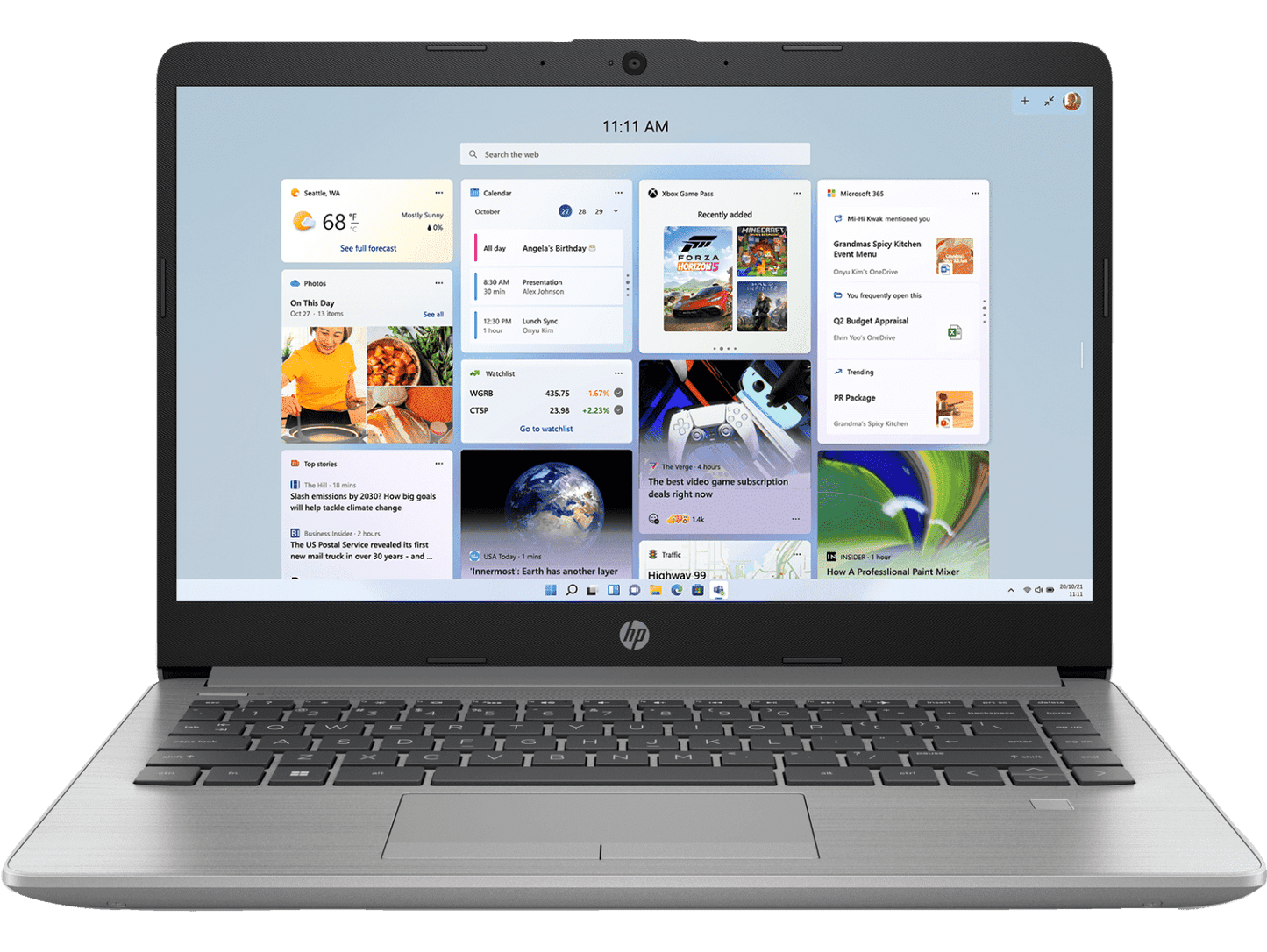 HP 240 G9 ( SB ) I5-1235U/14 INCH HD LED SVA 250N ANTI-GLARE USLIM (1366 X 768, 1.78 (16:9))/RAM 8GB/SSD 512GB/DOS/WARR 1-1-1/SILVER COLOUR WITH BAG