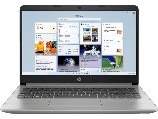 HP 240 G9 ( SB ) I5-1235U/14 INCH HD LED SVA 250N ANTI-GLARE USLIM (1366 X 768, 1.78 (16:9))/RAM 8GB/SSD 512GB/DOS/WARR 1-1-1/SILVER COLOUR WITH BAG