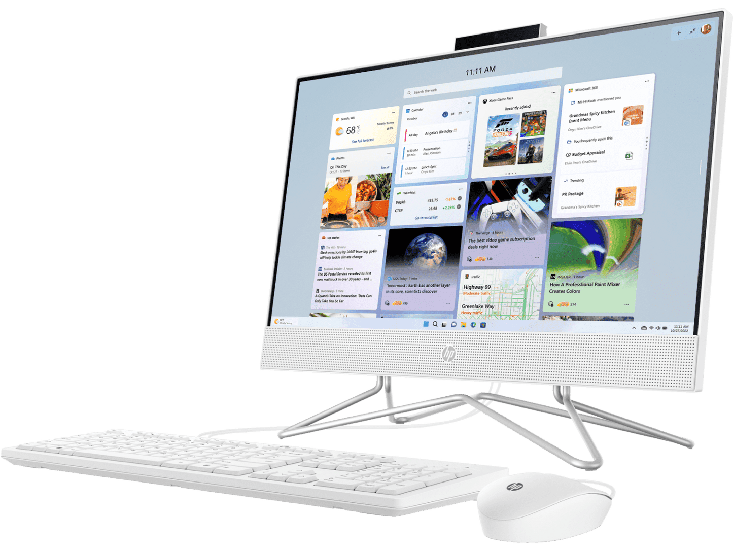 HP ALL-IN-ONE 22-DD0304IN BUNDLE PC