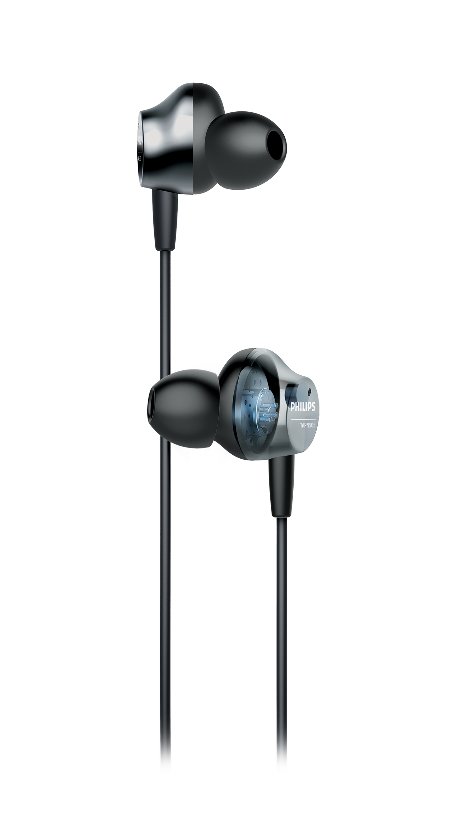 PHILIPS HI-RES AUDIO WIRELESS IN-EAR HEADPHONES TAPN505BK/00