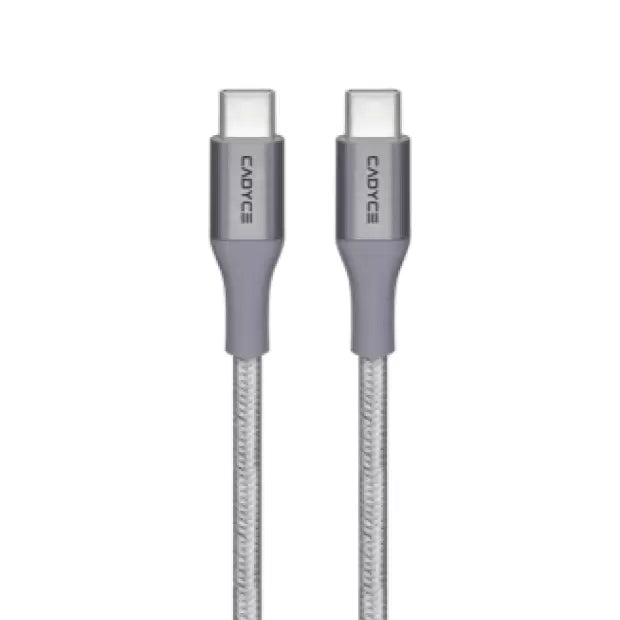CADYCE CADMIUM SPACE GRAY : CADMIUM C TO C SYNC/CHARGING CABLE LENGTH 2M CA-C2C 1.2 M