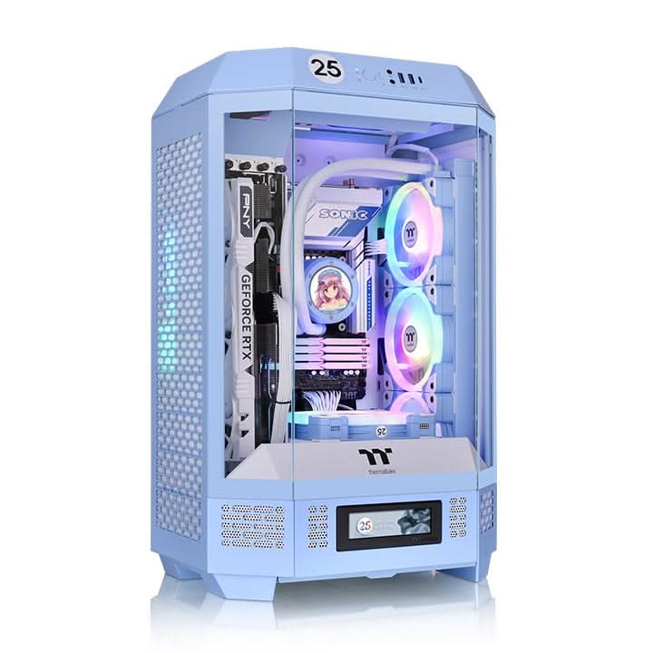 THERMALTAKE THE TOWER 300 HYDRANGEA BLUE (M-ATX) MICRO TOWER CABINET