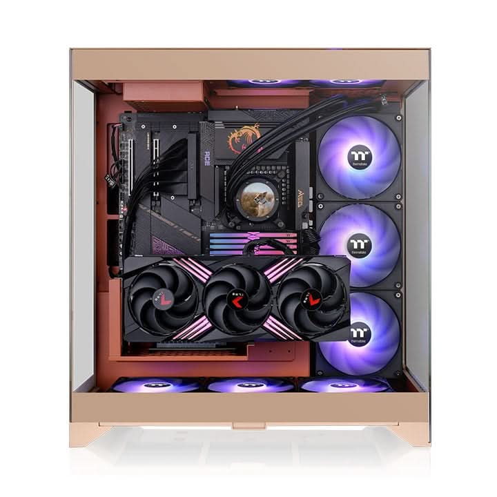 THERMALTAKE CTE E550 TG GRAVEL SAND MID TOWER ATX CABINET - (CA-1Z8-00MGWN-00)