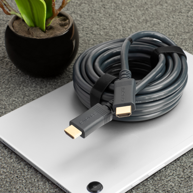 CADYCE HIGH SPEED HDMI CABLE WITH ETHERNET (3M) (BLACK) CA-HDC3M