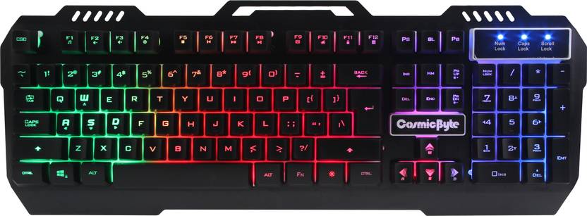 COSMIC BYTE CB-GK-05 TITAN (BLACK) GAMING KEYBOARD BLACK