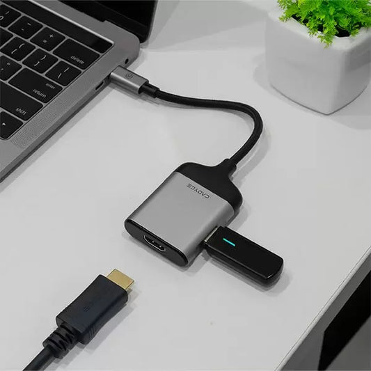 CADYCE USB-C 3.1 TO HDMI 4K 60HZ MULTIPORT CONVERTER CA-CHM60