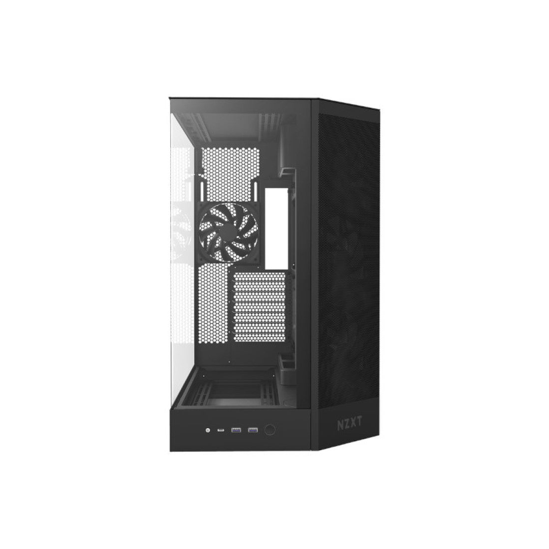 NZXT H9 Flow Mid Tower Cabinet - Black (CM-H92FB-01)