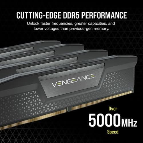 CORSAIR VENGEANCE 32GB (16GBX2) 6000MHZ CL36 DDR5 RAM