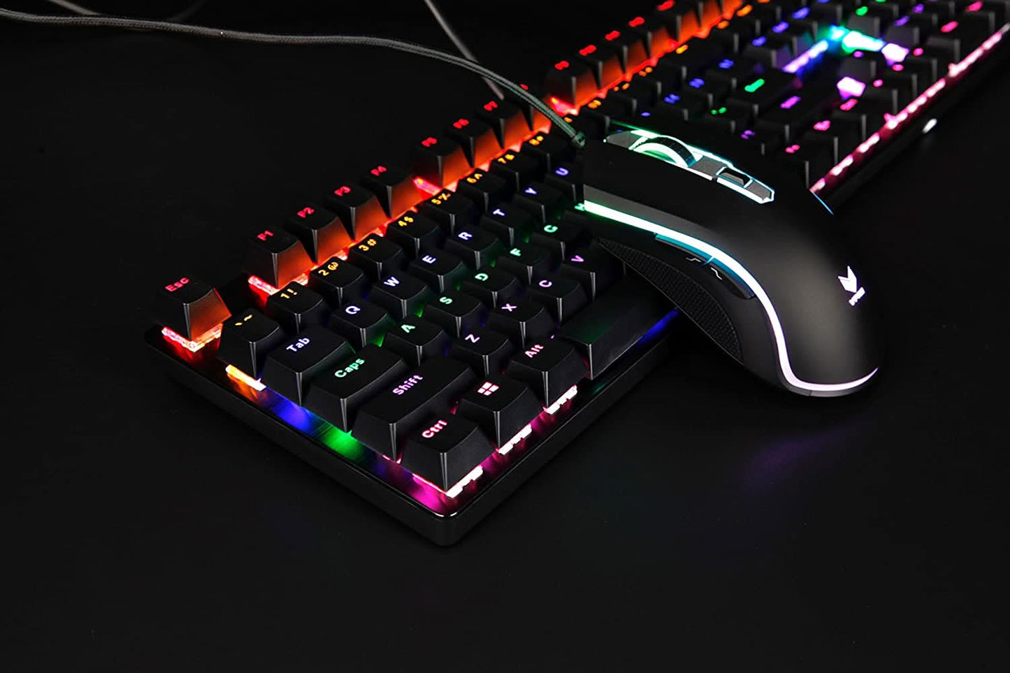 KBD-RAPOO-USB-GK500-BLACK