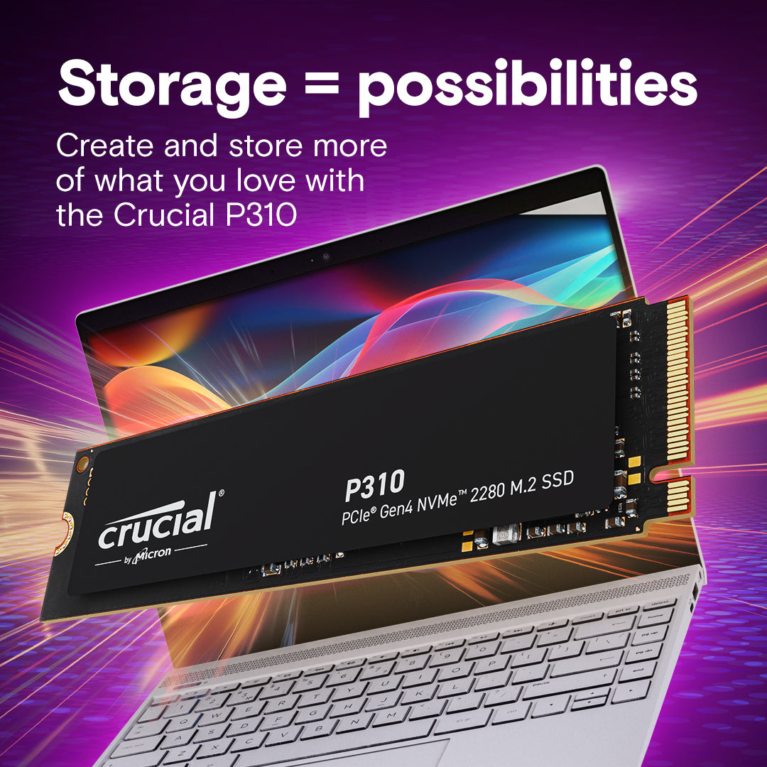 CRUCIAL P310 1TB PCIE GEN4 NVME M.2 SSD CT1000P310SSD8