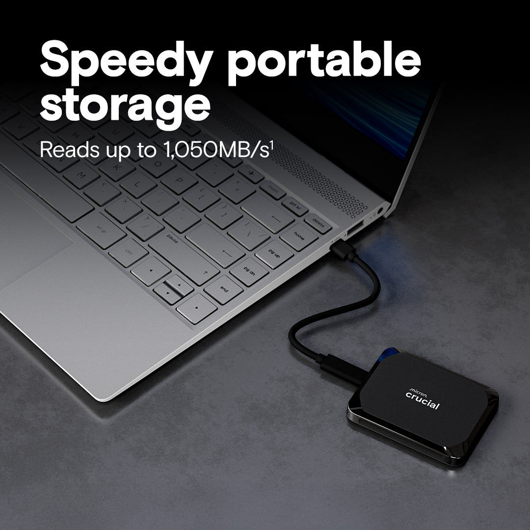 CRUCIAL X9 1TB PORTABLE SSD CT1000X9SSD9